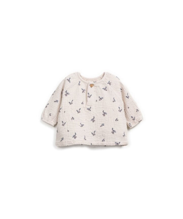 Printed Woven Shirt (Ecru)