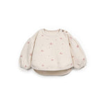 Printed Jersey Sweater (Light Beige)