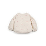 Printed Jersey Sweater (Light Beige)
