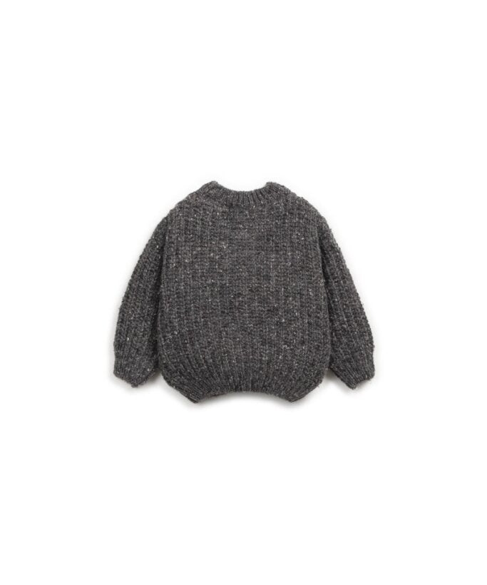 Knitted Cardigan (Black)