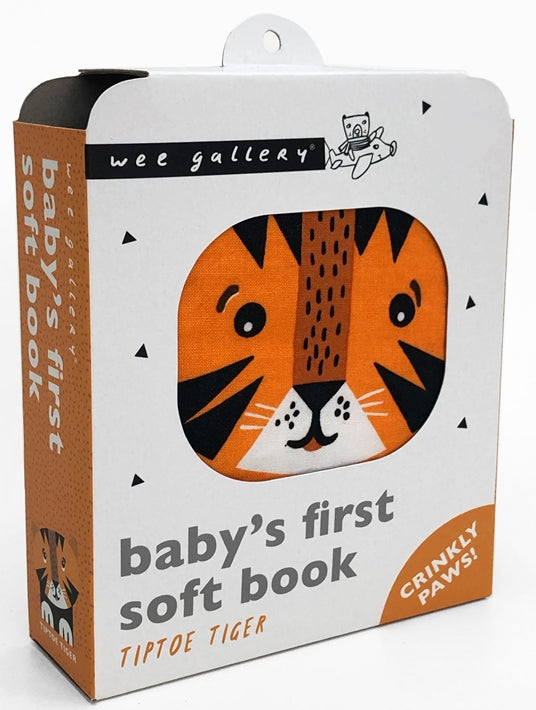 Tiptoe Tiger Cloth Book