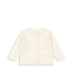 Venti Pointelle Cardigan (Antique White)