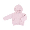 Chenille Hooded Jacket (Blush)