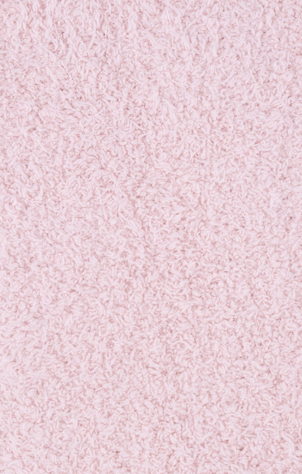 Chenille Hooded Jacket (Blush)