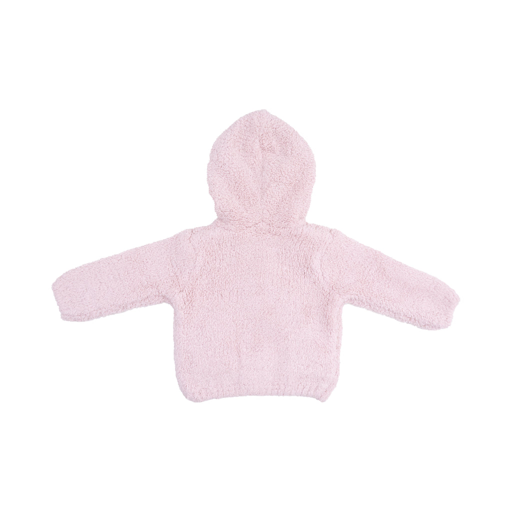 Chenille Hooded Jacket (Blush)