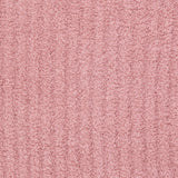 Chenille Hooded Jacket with Striped Texture (Rose)