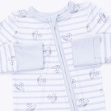 Convertible Romper (Airplane Stripe)