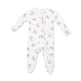 2 Way Zipper Footie (Explorer Puppy Blue)