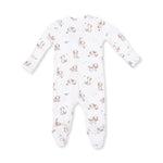 2 Way Zipper Footie (Explorer Puppy Blue)