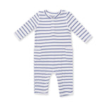 Uni Romper (Vintage Stripe Blue)