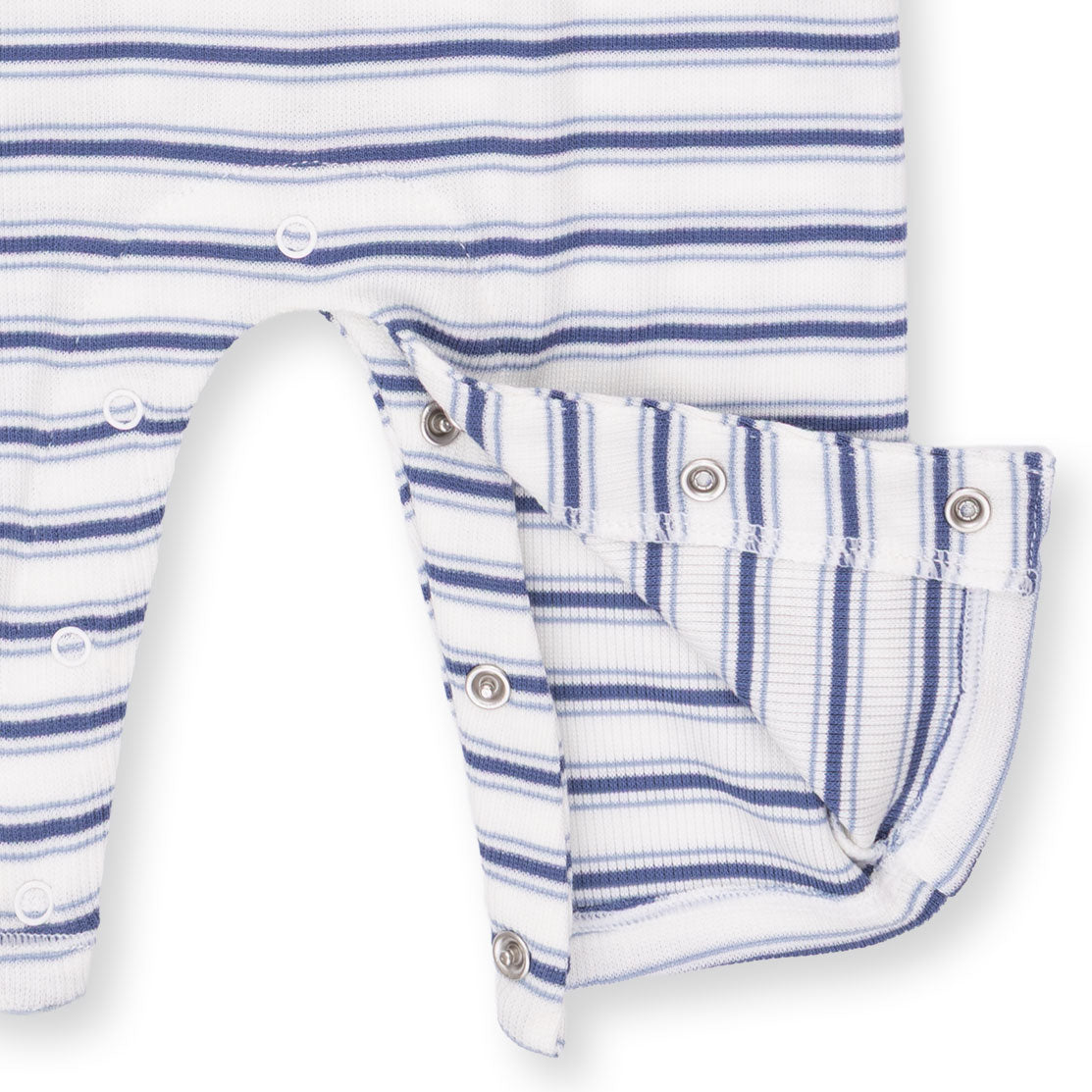 Uni Romper (Vintage Stripe Blue)