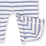 Uni Romper (Vintage Stripe Blue)