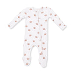 2 Way Zipper Footie (Mini Footballs)