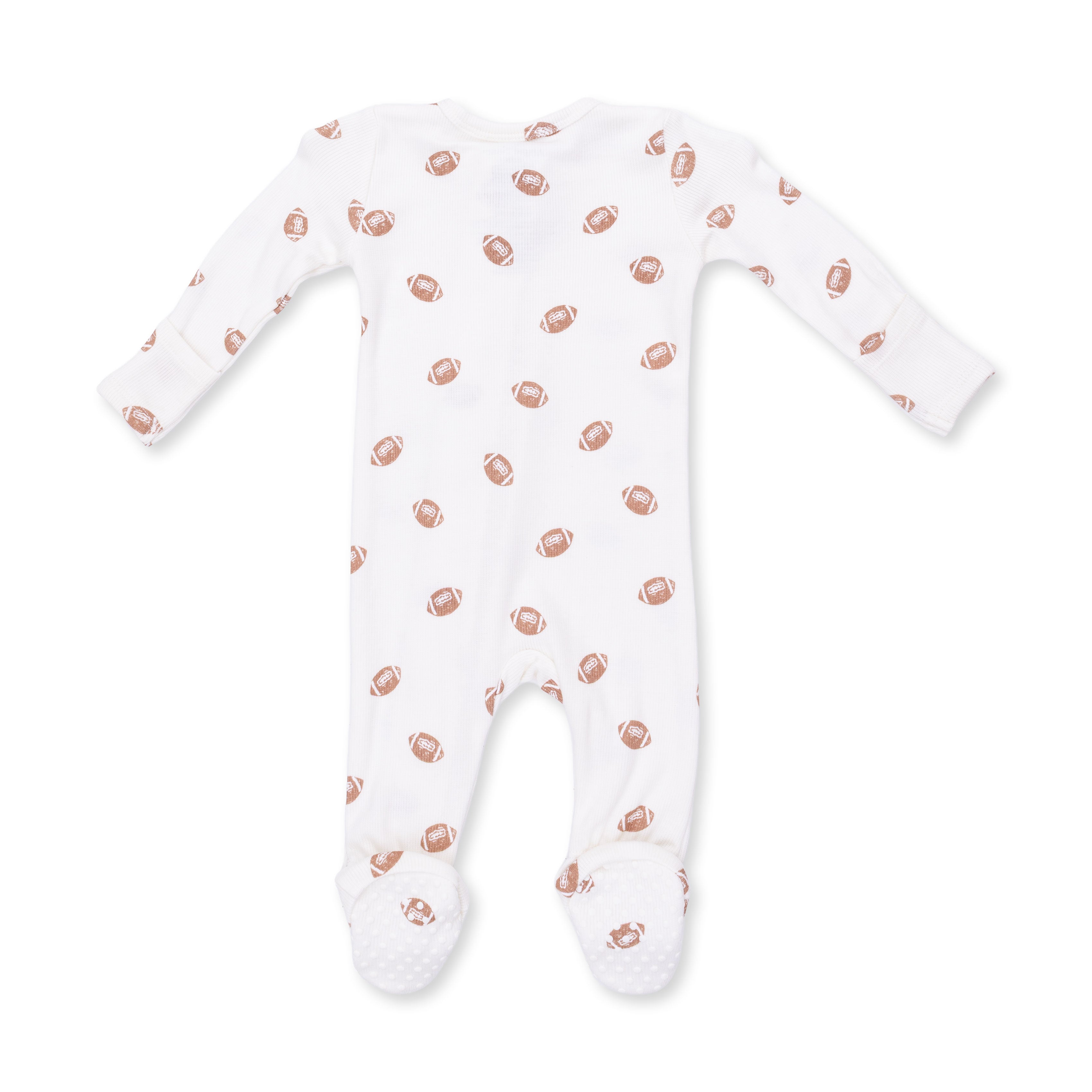 2 Way Zipper Footie (Mini Footballs)