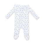 2 Way Ruffle Sleeve Zipper Footie (Joli Rosette)
