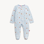 Footie (Nursery Nostalgia Blue)