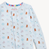 Footie (Nursery Nostalgia Blue)