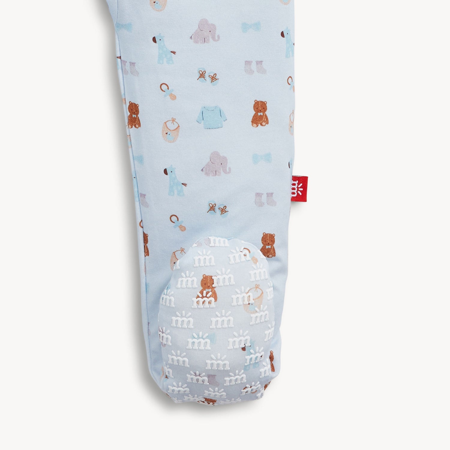 Footie (Nursery Nostalgia Blue)