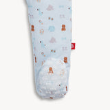 Footie (Nursery Nostalgia Blue)