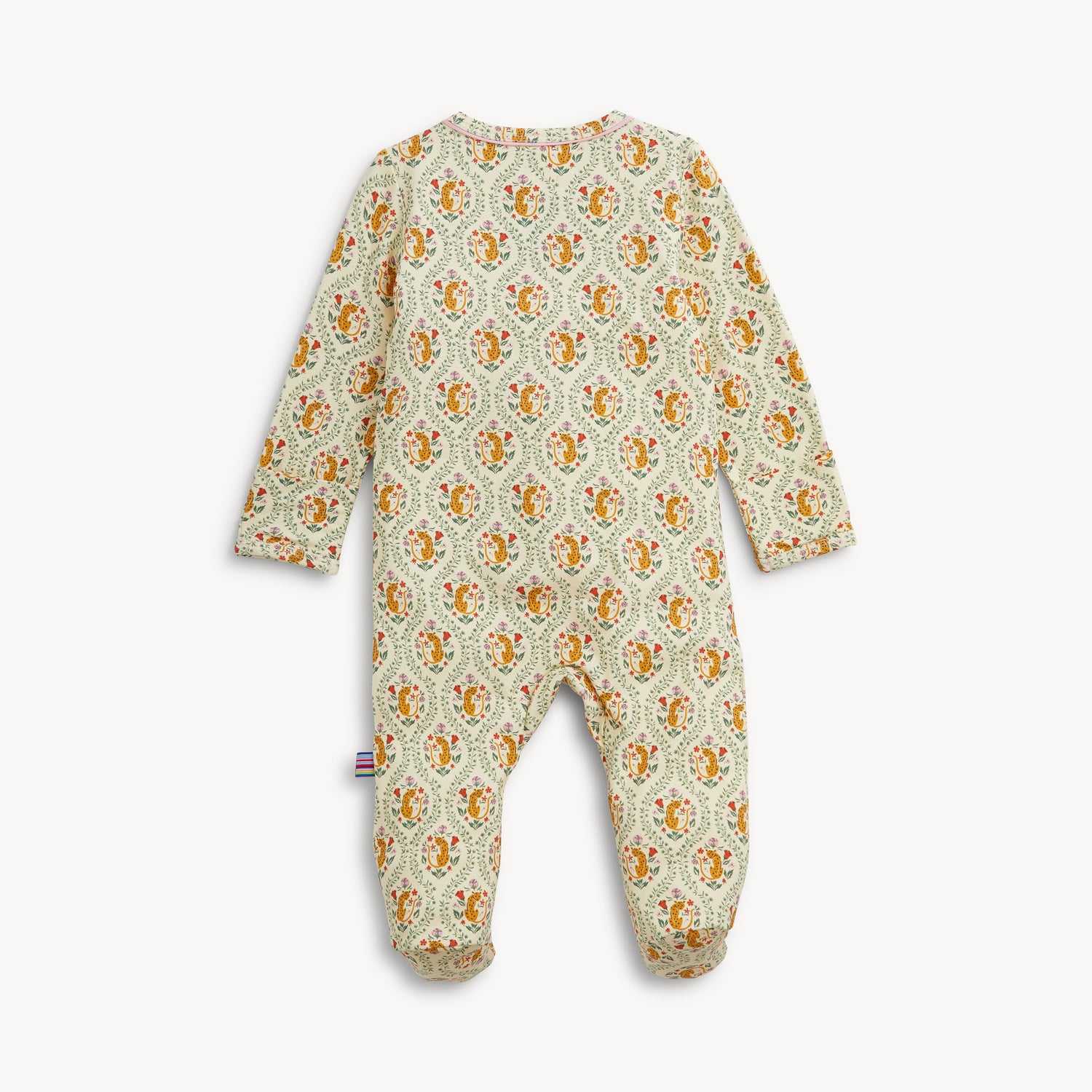 Ruffle Footie (Fleur Sauvage)