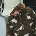 Jody Teddy Jacket (Dino Silhouette)