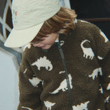 Jody Teddy Jacket (Dino Silhouette)