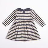 Marina Dress (Navy Stripe)