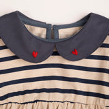 Marina Romper (Navy Stripe)