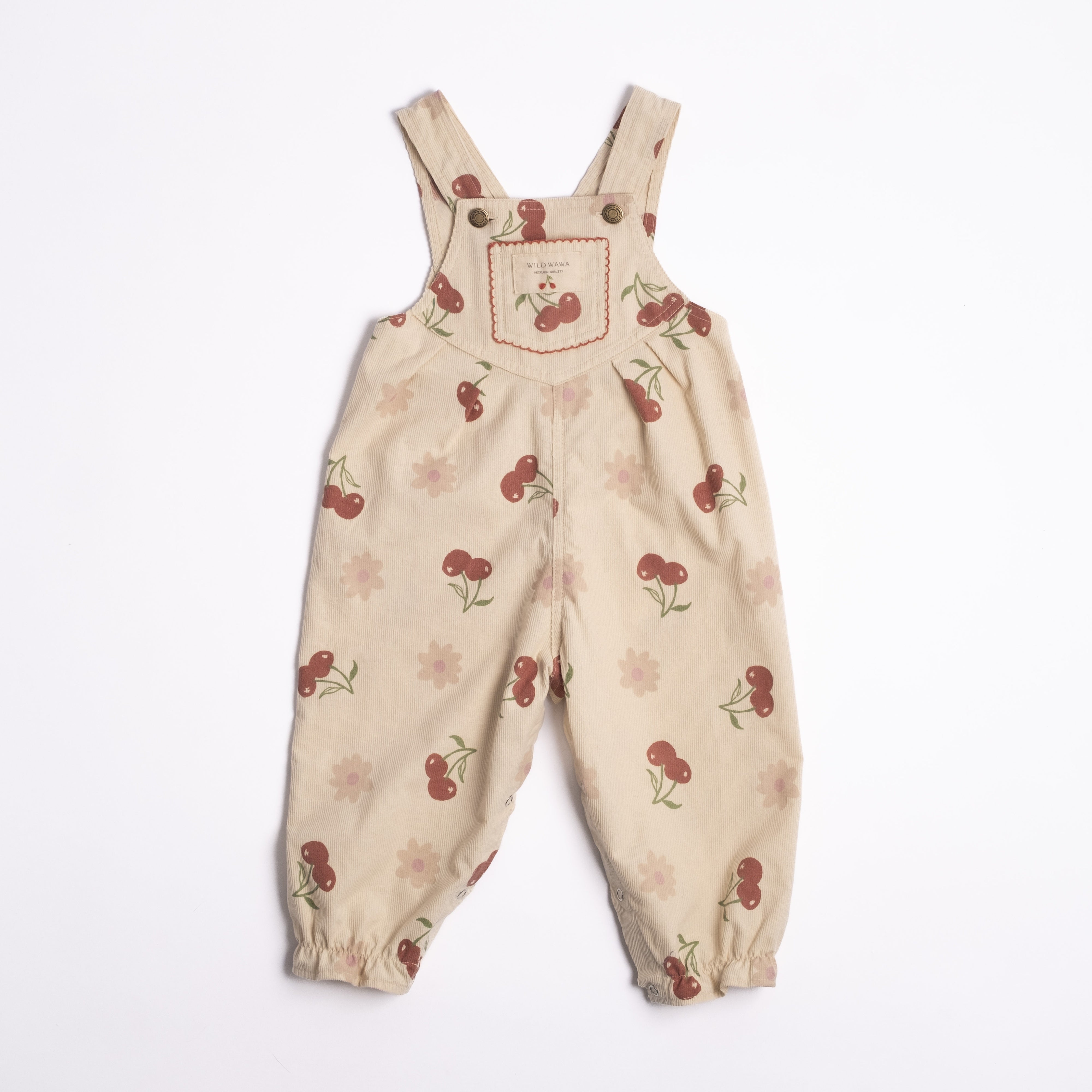 Overall Romper (Cherry Bloom)