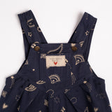 Overall Romper (Midnight Bandana)