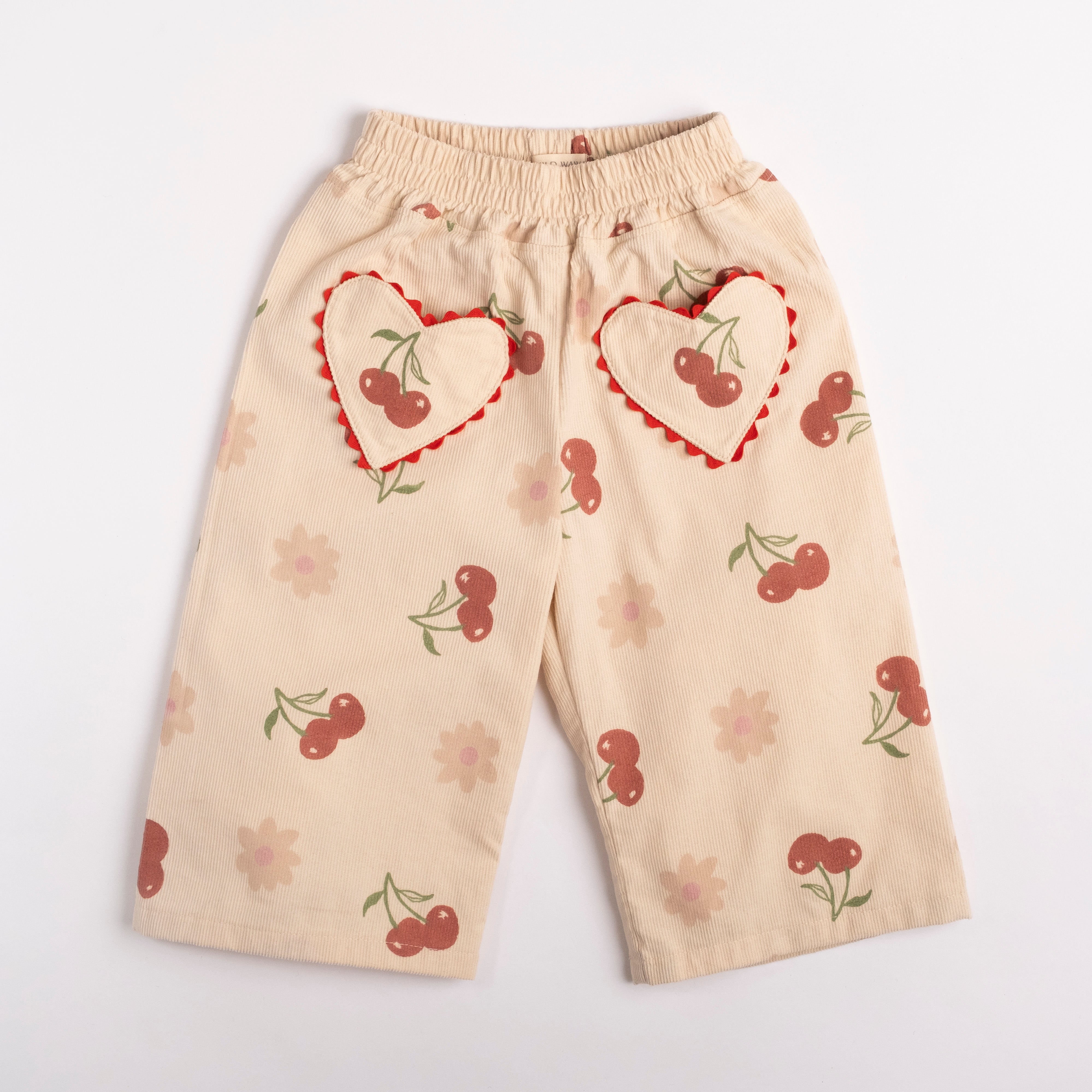 Wide-Leg Pant (Cherry Bloom)