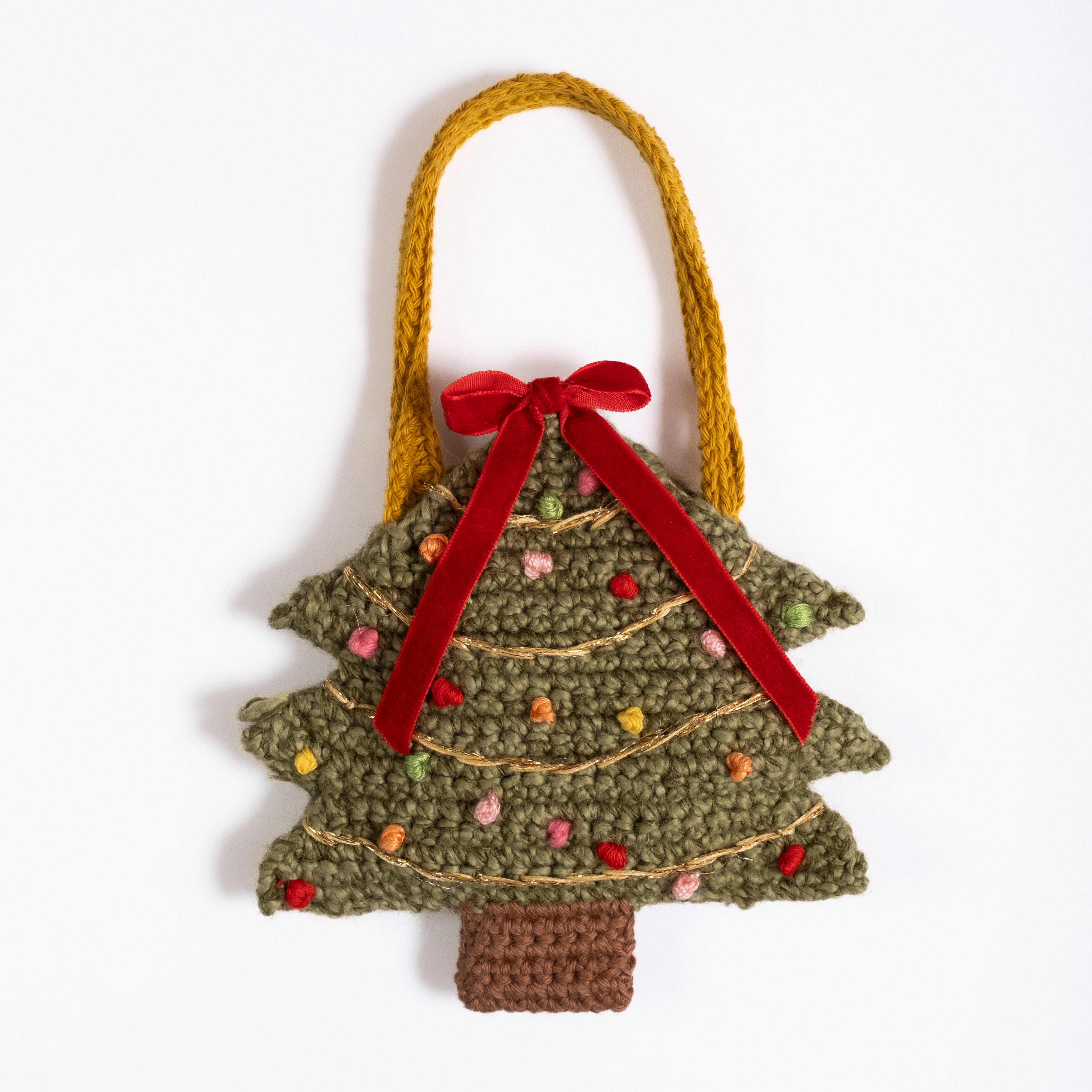 Crochet Purse (Christmas Tree)