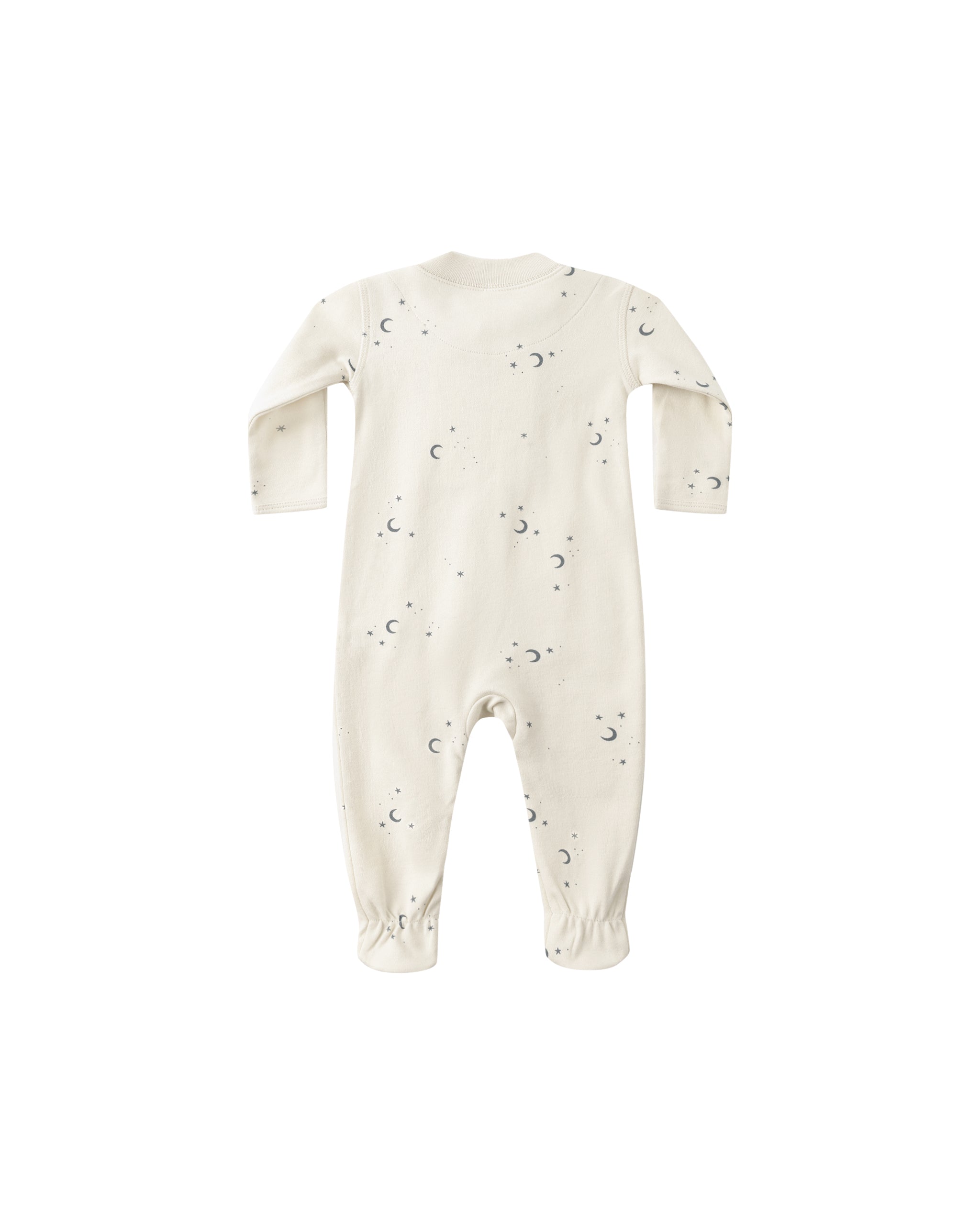 Zip Long Sleeve Sleeper Footie (Moons)