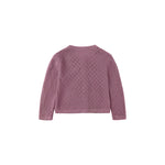 Knit Cardigan (Mulberry)