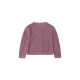 Knit Cardigan (Mulberry)