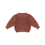 Chunky Knit Sweater (Cranberry)