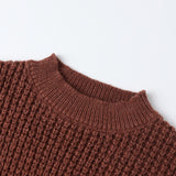 Chunky Knit Sweater (Cranberry)