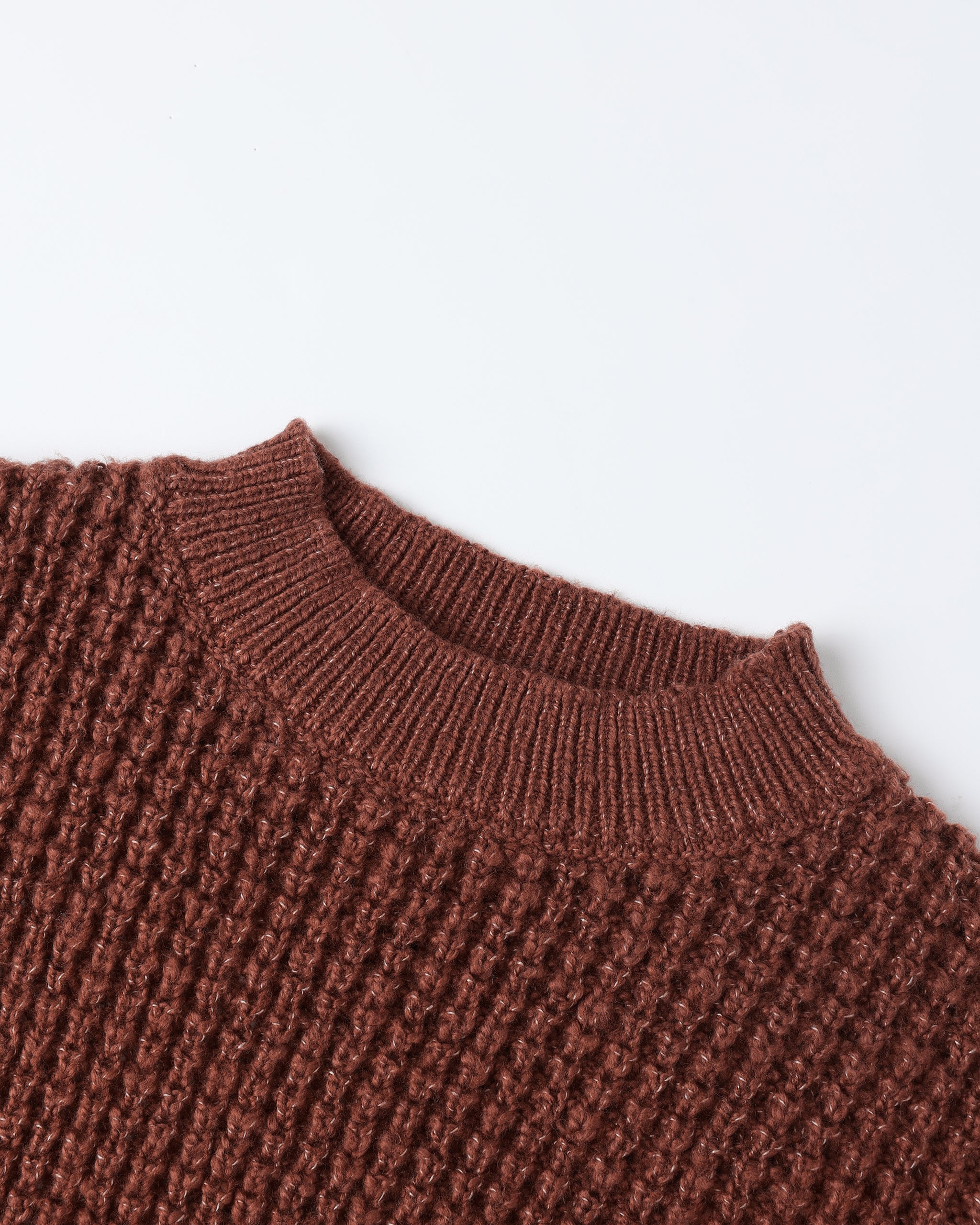 Chunky Knit Sweater (Cranberry)