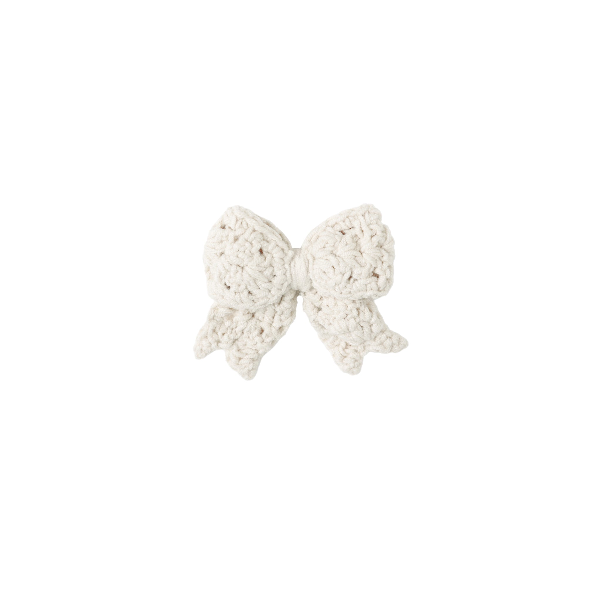 Crochet Bow (Natural)