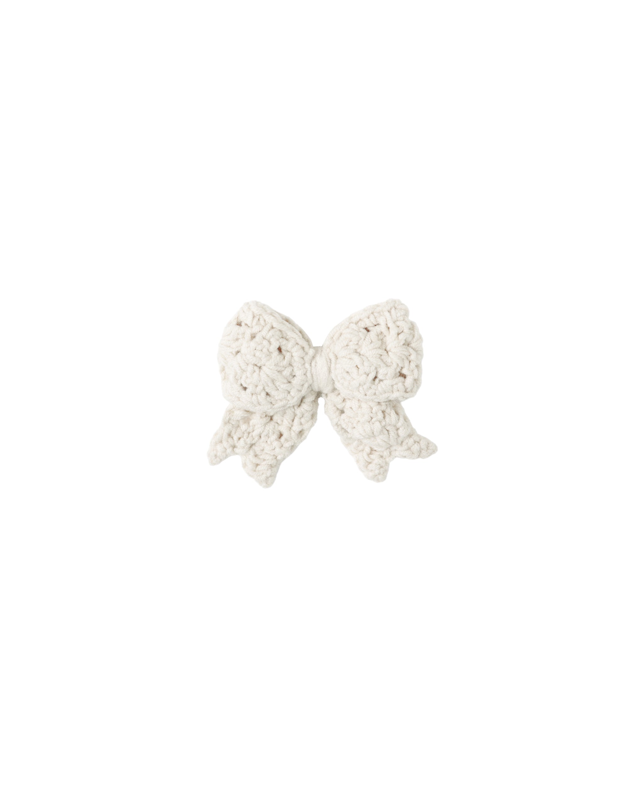Crochet Bow (Natural)
