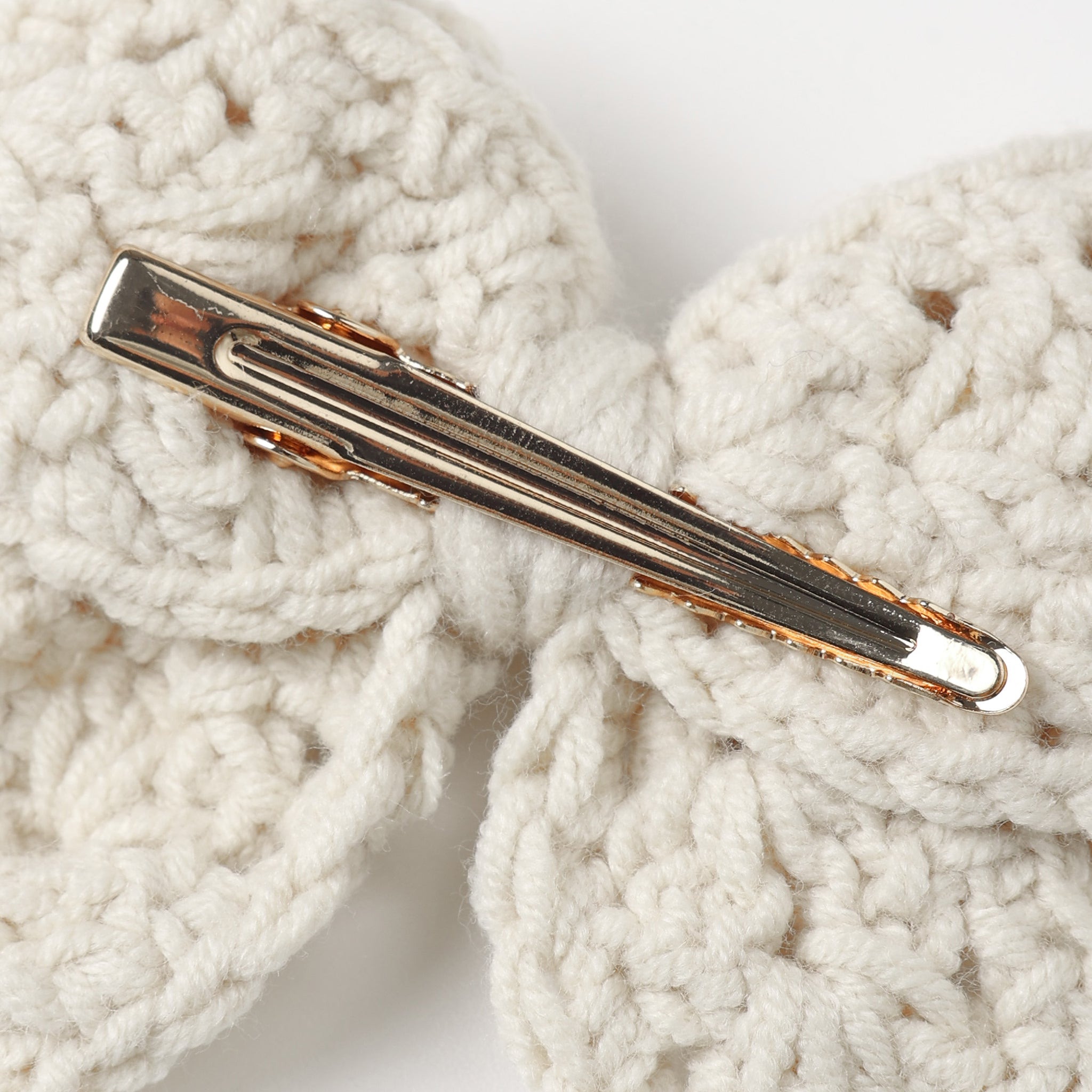 Crochet Bow (Natural)