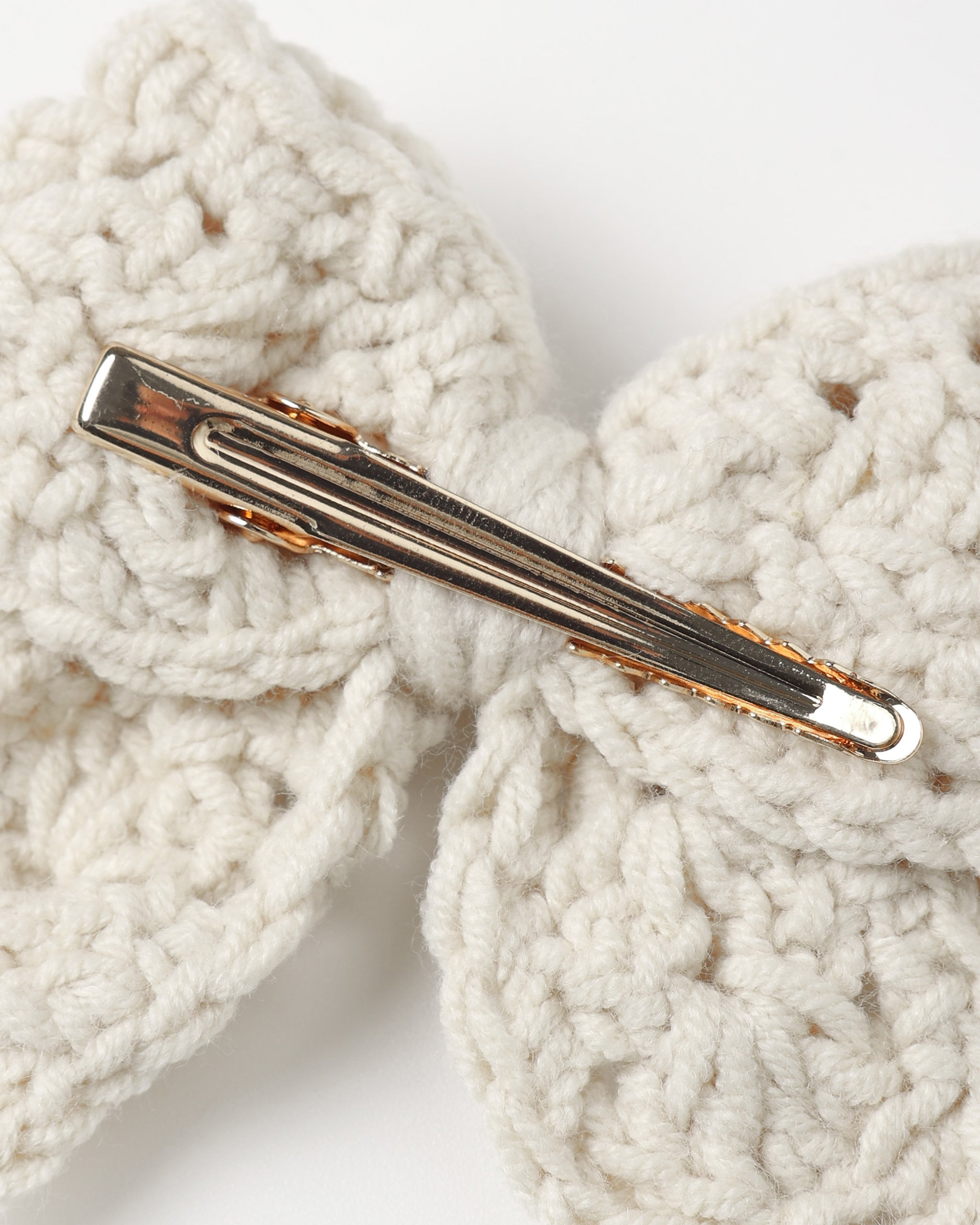 Crochet Bow (Natural)