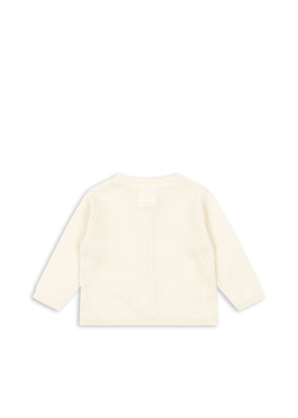 Venti Pointelle Cardigan (Antique White)