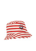 Asnou Bucket Hat (Stripe Rouge)
