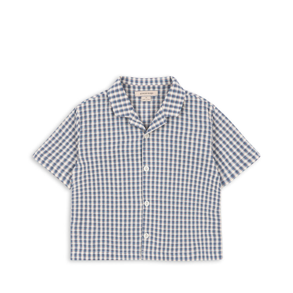 Kim Shortsleeve Shirt (Captains Check)