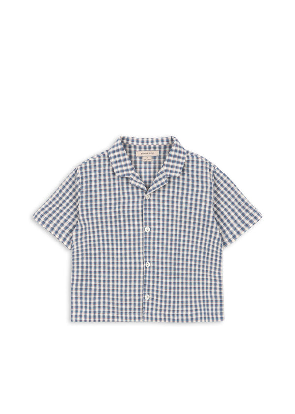 Kim Shortsleeve Shirt (Captains Check)