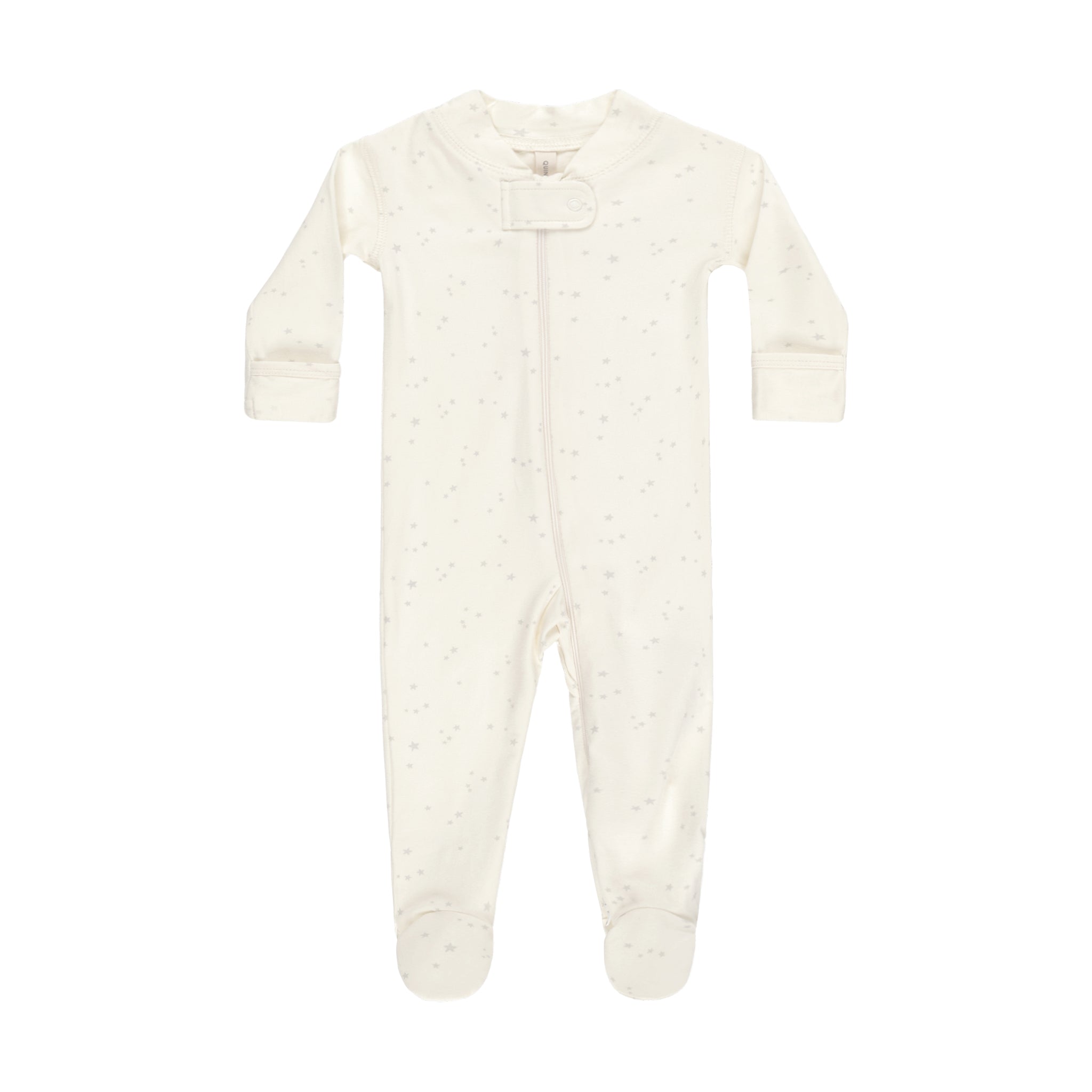 Zip Longsleeve Sleeper Footie (Stars)