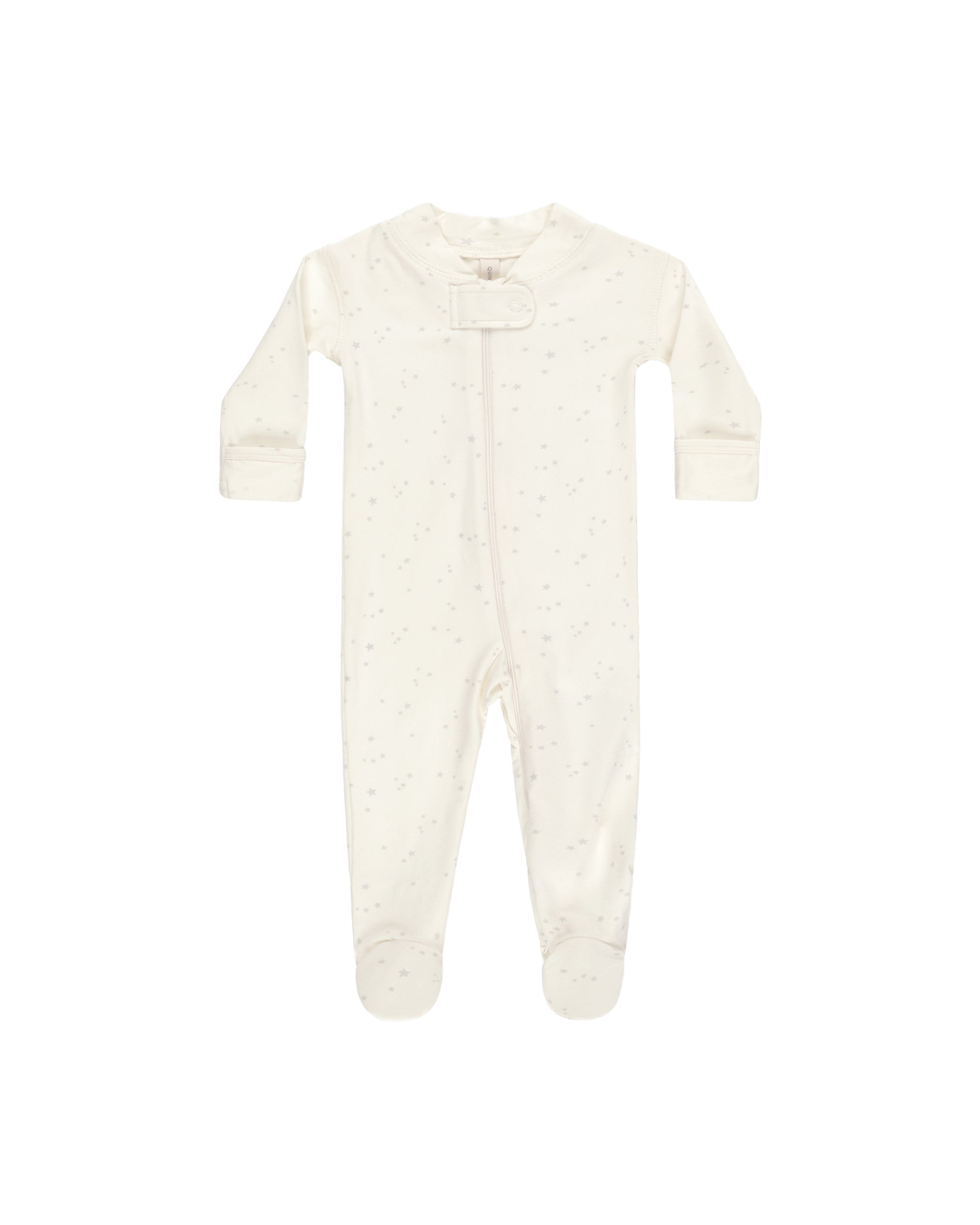 Zip Longsleeve Sleeper Footie (Stars)