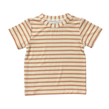 Boy’s Short Sleeve Tee (Maple Stripe)