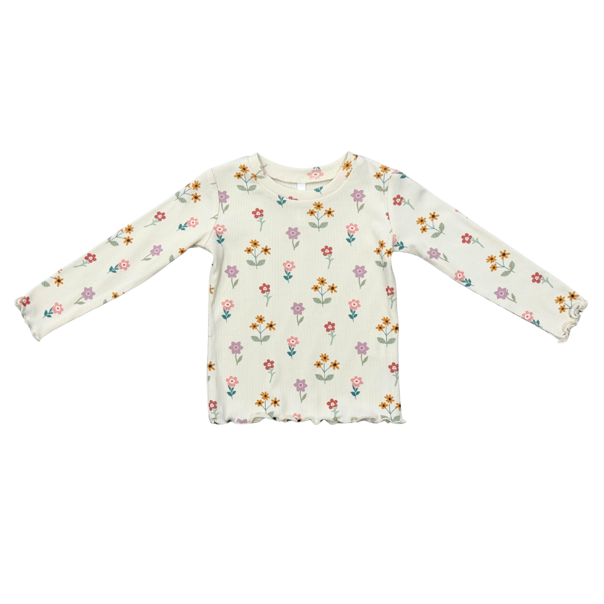 Lettuce Hem Tee (Meadow Bloom)